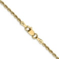 thumbnail image 4 of Auriga Fine Jewelry 14K Yellow Gold 1.85 mm Diamond-cut Quadruple Rope Lobster Clasp Chain Necklace for Women 28", 4 of 6