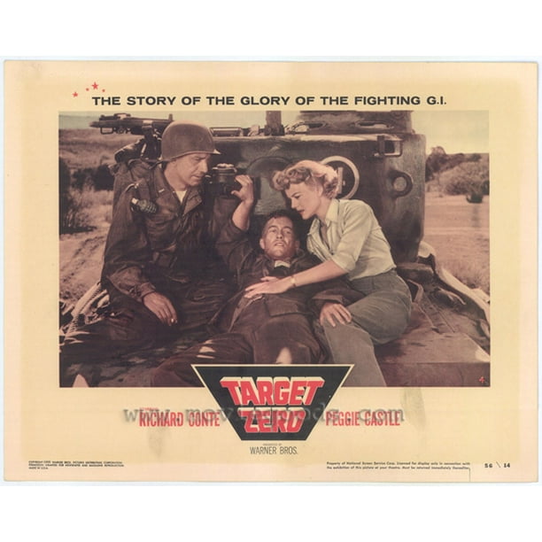 Target Zero movie POSTER (Style B) (11" x 14") (1956)