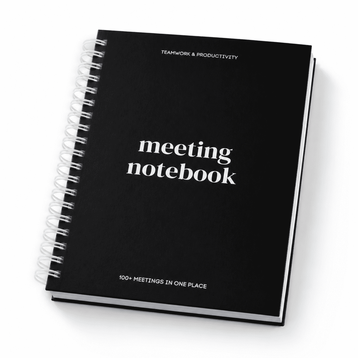 Meeting Notebook For Work Organization-work Note Taking | Planner & Office Supplies Men Women To Stay Organized With 100+ Pages A