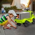 thumbnail image 6 of Garvee Ride on Car, 6V Recycling Garbage Truck Electric Vehicle with Music, Horn, Warning Lights, Recycling Accessories Included, Toddlers Battery Powered Trash Toy for Boys Girls, 6 of 8
