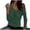 Army Green, variant on HAiming Women's Long Sleeve Knitted Jumper Slim Trendy V Neck Knot Pullover Tops 2025 Fall Winter Casual Sweater