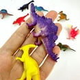 thumbnail image 4 of XMMSWDLA 12 Piece Party Pack Mini Dinosaurs - Plastic Mini Educational Dinosaur Animal Toys - Party Gift Favors, 4 of 6