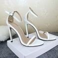 thumbnail image 1 of Moda Sexy Una palabra fácil de combinar con sandalias Zapatos de mujer casuales de tacón súper alto Wmkox8yii  shjk6157, 1 of 3