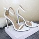 thumbnail image 1 of Moda Sexy Una palabra fácil de combinar con sandalias Zapatos de mujer casuales de tacón súper alto Wmkox8yii  shjk6159, 1 of 3