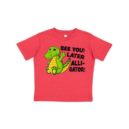 

Inktastic See You Later Alligator Gift Toddler Boy or Toddler Girl T-Shirt