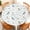 Bird Meadow, variant on Round Fitted Tablecloth with Elastic Edge, Waterproof Stain Resistant Fabric Table Cover for 36"-65" Round Table, Indoor Outdoor Dining, Kitchen Decor, Camping, Party, Holiday
