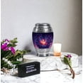 thumbnail image 6 of Butterfly Mini Funeral Urns For Adult Male - Blue Keepsake Cremation Urns For Ashes Adult Female - Pink Memorial Urn For Mom And Dad - Miniature Urn For Human Ashes For Man And Woman - 3 Inch, 6 of 7