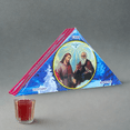 thumbnail image 3 of CAJA VELADORAS DOCENERAS BENDICIÓN DE AÑO NUEVO, TRIANGULAR, 3 of 3