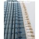 thumbnail image 3 of Mantel rectangular moderno 140x200cm mantel antiincrustante lavable cuadrado pequeño tejido de algodón y lino con pompones bordados en azul oscuro, utilizado para decorar el huerto al aire libre, 3 of 5