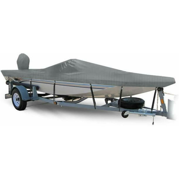 Windstorm Boat Cover for Jon Style Bass Boats, Outboard Motor, Marine