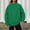 Green, variant on Tweang Hoodies for Women Pullover High Neck Sweaters for Women Cowl Neck Sweatshirts for Women Oversized Crewneck Sweatshirt Women Fleece Jacket Women Lightweight Sweaters for Women Green M