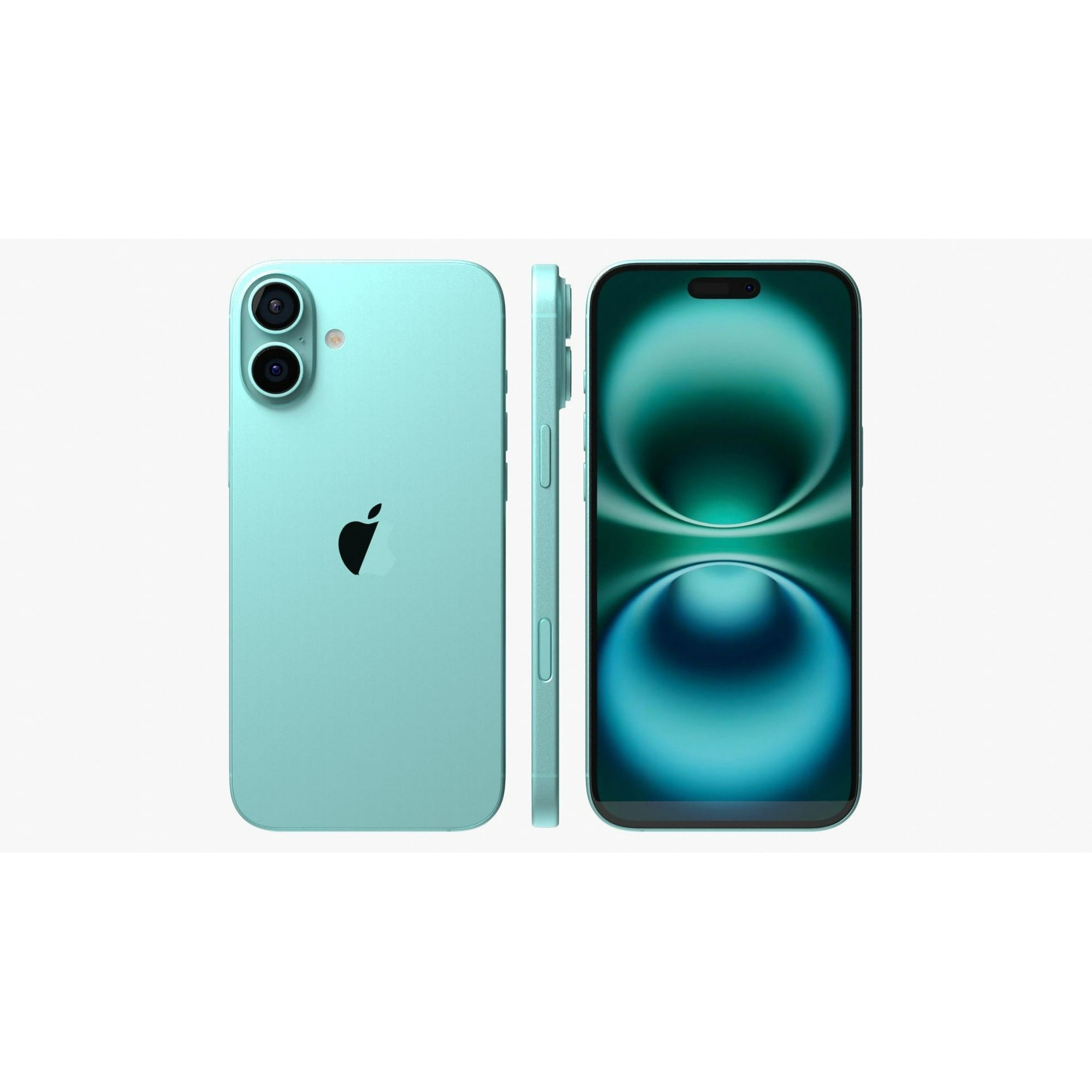 Restored Apple iPhone 16 Plus - Spectrum- 128 GB Teal (Refurbished)