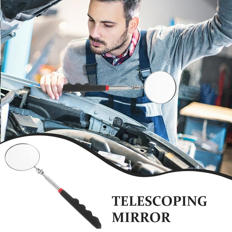 Zealtron Caméra Endoscopique Articulée 210° Rotation Bidirectionnelle, Endoscope Industriel Avec Lumière, Sonde 6.2mm, Tube Auto-Réinitialisable 1.5m, Écran IPS 5" Caméra D'Inspection