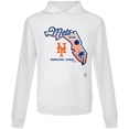 thumbnail image 2 of Men's Levelwear White New York Mets Sunrise Relay Hoodie, 2 of 3
