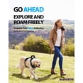thumbnail image 4 of Emperor Pets Black Dog Harness Medium Sized Dog - No Pull Dog Harness with 2 Leash Clips, Premium Oxford Soft Padded Harness Medium Size Dog, Medium Dog Harness (M, Black), 4 of 10