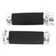 thumbnail image 2 of Empuñaduras de goma de aleación de aluminio para motocicleta, accesorio compatible con VRSC XL XR 96-13Plata, 2 of 14