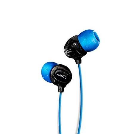 Waterproof Headphones for swimming - SURGE S+ (Short Cord). Best Waterproof Headphones for Swimming (Best Swim Lap Counter)