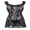 Black, variant on Sexy Lingerie Dress Sleepwear Underwear Lace Dress G-string Nightdress Women's Babydoll Oversize