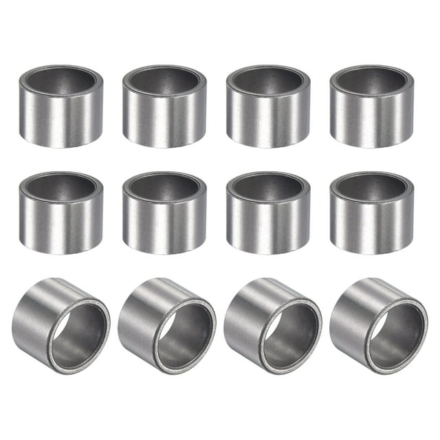 Unique Bargains 14x17x12.5mm Douille Roulements Fritté Fer Auto-Lubrifiant Douille 12 Pack