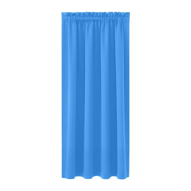 QIPOPIQ Rideau Court pour Fenêtre, Rideau Isolé Bloquant la Lumière, Rideau Court Occultant pour l'Intimité, Draperie en Tissu Polyester Épais, Rideau Occultant
