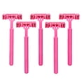 thumbnail image 4 of Equate Women's 2-Blade Disposable Razors, Pink, 5 Count, 4 of 8