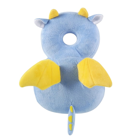 Mochila protectora para la cabeza del bebé PandaEar ajustable azul