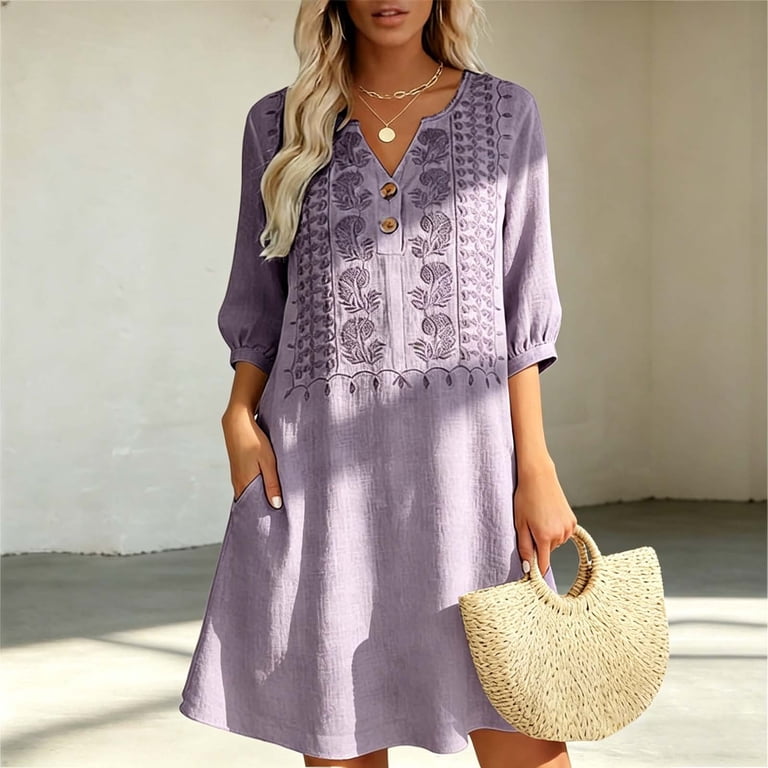 mini easter dress She & Sky Puff Sleeve 3D Flower Mesh Mini Easter Dress Hometown Heritage Boutique