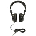 thumbnail image 2 of TASCAM TH-02B Padded Foldable Recording Mixing Home & Studio Headphones - Black, 2 of 5