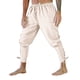 thumbnail image 1 of Pantalones medievales retro con correa en el tobillo para hombre: material duradero, corte informal, cintura elástica, M-XXXL, 1 of 6