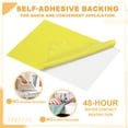 thumbnail image 4 of Parche de Nylon Uxcell Autoadhesivo Impermeable Cinta de Reparación de Tela para Tiendas y Sacos de Dormir Amarillo, 4 of 7