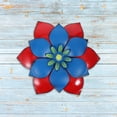 thumbnail image 2 of Worgeous 3pcs Modern Iron Flower Wall Decoration Pendant Background Wall Hanging Ornaments, 2 of 8