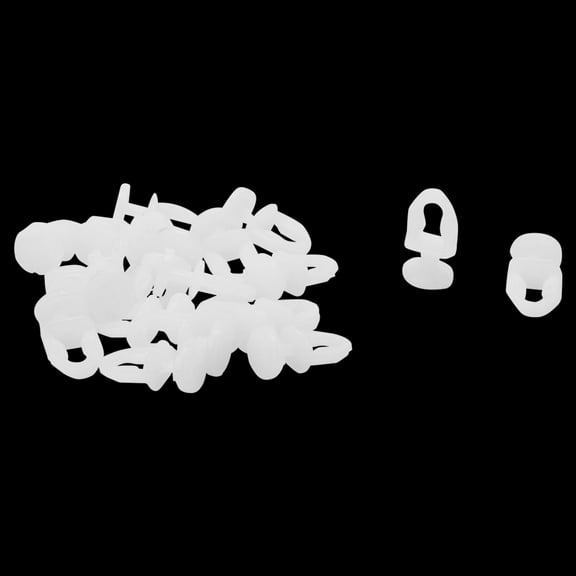 Home Hotel Window Curtain Glider Track Carrier Slide Slider Wheels Rollers 20pcs