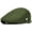 Army Green, variant on Mens Mesh Newsboy Hat Breathable Summer Flat Cap Beret Ivy Driving Hat Adjustable Golf Cap
