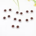 thumbnail image 4 of 60 piezas DIY Muñeca Ojos Material Plástico Ovalado Ojos de vidrio DIY Juguetes de peluche Accesorios Scrapbooking Manualidades Proyectos para el aula casera (4 colores mezclados), 4 of 8