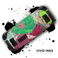 thumbnail image 3 of Design Skinz - Compatible with Steam Deck - Skin Decal Protective Scratch-Resistant Removable Vinyl Wrap Cover - Bright Pink and Green Flowers, 3 of 5