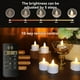 thumbnail image 5 of Velas Sin Llama con Temporizador y Base de Carga, 6 Velas LED Recargables por USB., 5 of 5