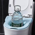 thumbnail image 3 of 1 Uds.-grifo frío y caliente antiguo europeo de cobre lleno, con tubo de entrada de agua, 3 of 3