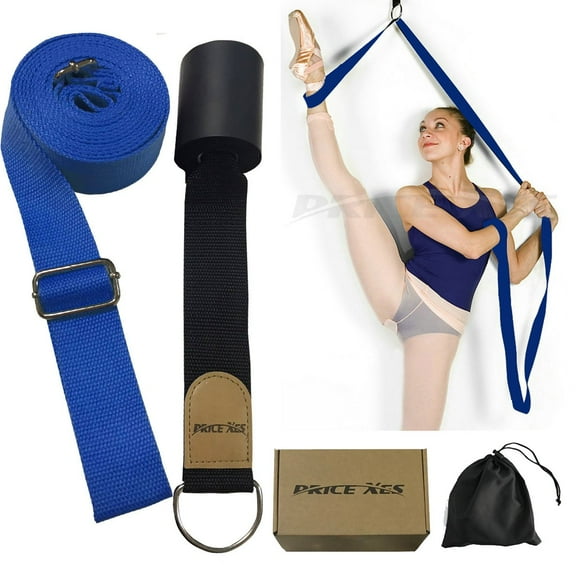 Entrenador de flexibilidad Leg Stretcher Price Xes Door, azul