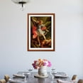 thumbnail image 4 of The Archangel Michael Defeating Satan, Figurative Religion Framed Art Print Wall Art by Guido Reni, 4 of 6