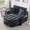 Black, variant on Two-Seater Sofa, Double Sofa Chaise Longue, with Irregular Armrests and Backrests, Footrest with Storage Space, Comes with Two Small Throw Pillows, Suitable for Living Room and Bedroom (Pink)