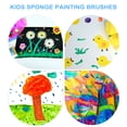 thumbnail image 4 of Miangastore DIY Craft Brushes Assorted Color 4Pcs 3.8X1X1In, 4 of 9