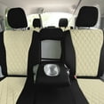 thumbnail image 6 of For 2016–2022 Honda Pilot LX | EX | EX-L FH Group Neoprene Custom Fit Waterproof Car Seat Covers - 2nd Row Beige, 6 of 7