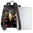thumbnail image 3 of Goofa The Nightmare Before Christmas Pattern Leather Backpack Purse for Women Fashion Multipurpose Design Handbag Ladies Shoulder Bags Travel Backpack, 3 of 4