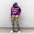 thumbnail image 4 of Frog Drift-sudaderas con capucha para hombre, ropa de calle Vintage, estampado de espuma, CPFM, KANYE, nueva modaRojo, 4 of 5