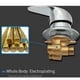 thumbnail image 5 of Grifo monomando para ducha de baño, cromado, de latón, conector G1/2, control de agua fría y caliente, desviador, 5 of 5