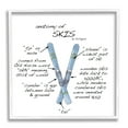 thumbnail image 4 of Stupell Industries Anatomy of Skis Winter Sports Diagram Facts Chart Graphic Art White Framed Art Print Wall Art, Design by Dishique, 4 of 5