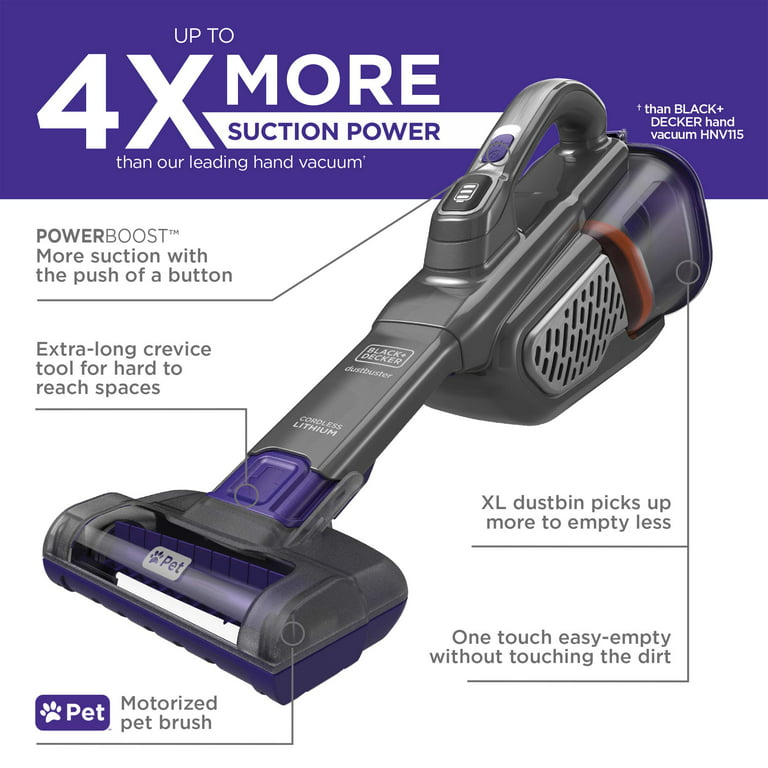 20V Max* Dustbuster Advancedclean Cordless Pet Hand Vacuum