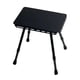 thumbnail image 4 of Taburete de camping, resistente, ligero, compacto, con bolsa, silla de pesca Negro escalable, 4 of 9