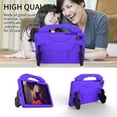 thumbnail image 5 of Dteck Kids Friendly Case for Samsung Galaxy Tab A8 10.5 inch X200/X205/X207,Shockproof Protective Case EVA Handle Kickstand Cover for Galaxy Tab A8 10.5” 2022,Purple, 5 of 6