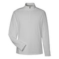 thumbnail image 4 of Devon & Jones DG425 Men's Raleigh Stretch Quarter-Zip Pullover-Grey-3XL, 4 of 6